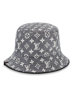 Donna Louis Vuitton Cappelli E Guanti | Cappello Monogram Jacquard Denim