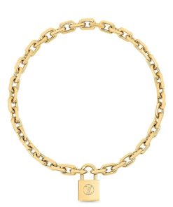 Donna Louis Vuitton Collane E Ciondoli | Collana Lv Edge Cadenas