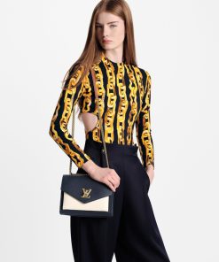 Donna Louis Vuitton Selezione Di Borse In Pelle | Borsa Mylockme Chain Blu Marine