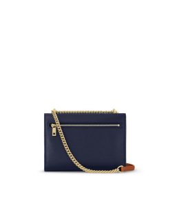 Donna Louis Vuitton Selezione Di Borse In Pelle | Borsa Mylockme Chain Blu Marine