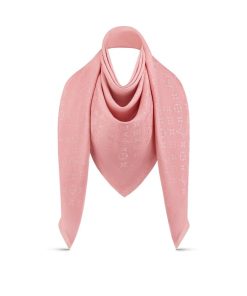 Donna Louis Vuitton Scialli E Stole | Scialle Monogram Classic Rose Pale