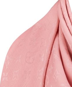 Donna Louis Vuitton Scialli E Stole | Scialle Monogram Classic Rose Pale