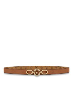 Donna Louis Vuitton Cinture | Cintura Lv Circle Prime 20 Mm Reversibile