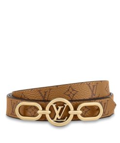 Donna Louis Vuitton Cinture | Cintura Lv Circle Prime 20 Mm Reversibile