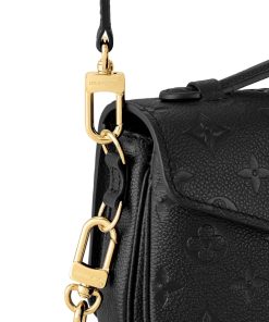 Donna Louis Vuitton Selezione Di Borse In Pelle | Pochette Metis East West Nero