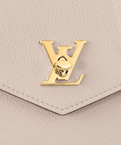 Donna Louis Vuitton Mini Bags | Pochette Mylockme Chain Greige