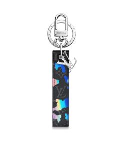 Uomo Louis Vuitton Portachiavi E Charms Per Borse | Charm Per Borse E Portachiavi Lv Shape Dragonne