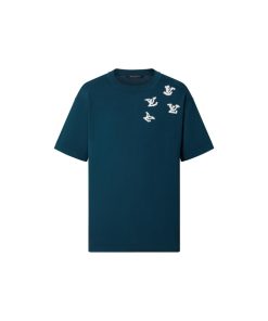 Uomo Louis Vuitton Maglieria E Felpe | T-Shirt Con Iniziali Lv E Trombettista Jazz