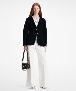 Donna Louis Vuitton Cappotti E Giacche | Blazer In Maglia Con Tre Tasche