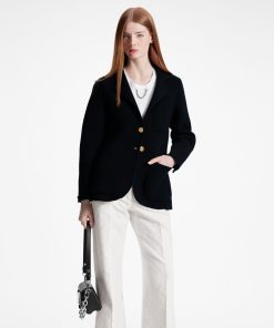 Donna Louis Vuitton Cappotti E Giacche | Blazer In Maglia Con Tre Tasche