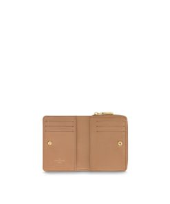 Donna Louis Vuitton Portafogli Compatti | Portafoglio Lou Coussin Camel