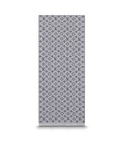 Uomo Louis Vuitton Sciarpe | Sciarpa Monogram Classic Light Grey