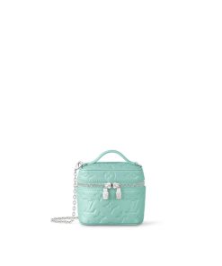 Donna Louis Vuitton Mini Bags | Pochette Micro Vanity Lagoon