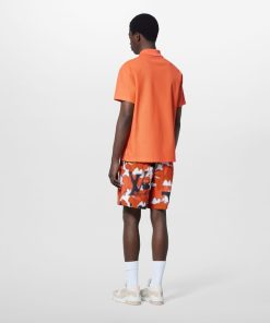 Uomo Louis Vuitton Costumi | Shorts Da Mare In Nylon