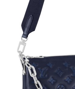 Donna Louis Vuitton Borse Con Catenella E Clutches | Borsa Coussin Pm Blu Marine