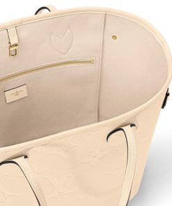 Donna Louis Vuitton Selezione Di Borse In Pelle | Neverfull Mm Crema