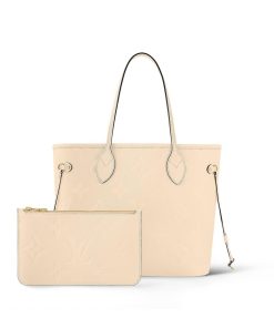 Donna Louis Vuitton Selezione Di Borse In Pelle | Neverfull Mm Crema