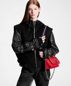 Donna Louis Vuitton Cappotti E Giacche | Giacca Varsity Con Maniche In Nylon