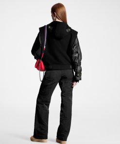 Donna Louis Vuitton Cappotti E Giacche | Giacca Varsity Con Maniche In Nylon