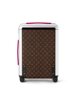 Uomo Louis Vuitton Valigie Con Rotelle | Trolley Horizon 55 Fucsia