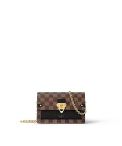 Donna Louis Vuitton Mini Bags | Portafoglio Vavin Chain Nero