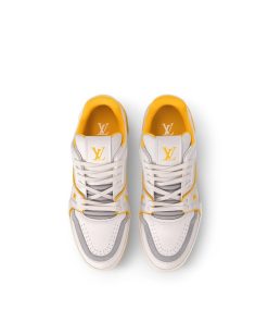 Uomo Louis Vuitton Sneakers | Sneaker Lv Trainer Giallo