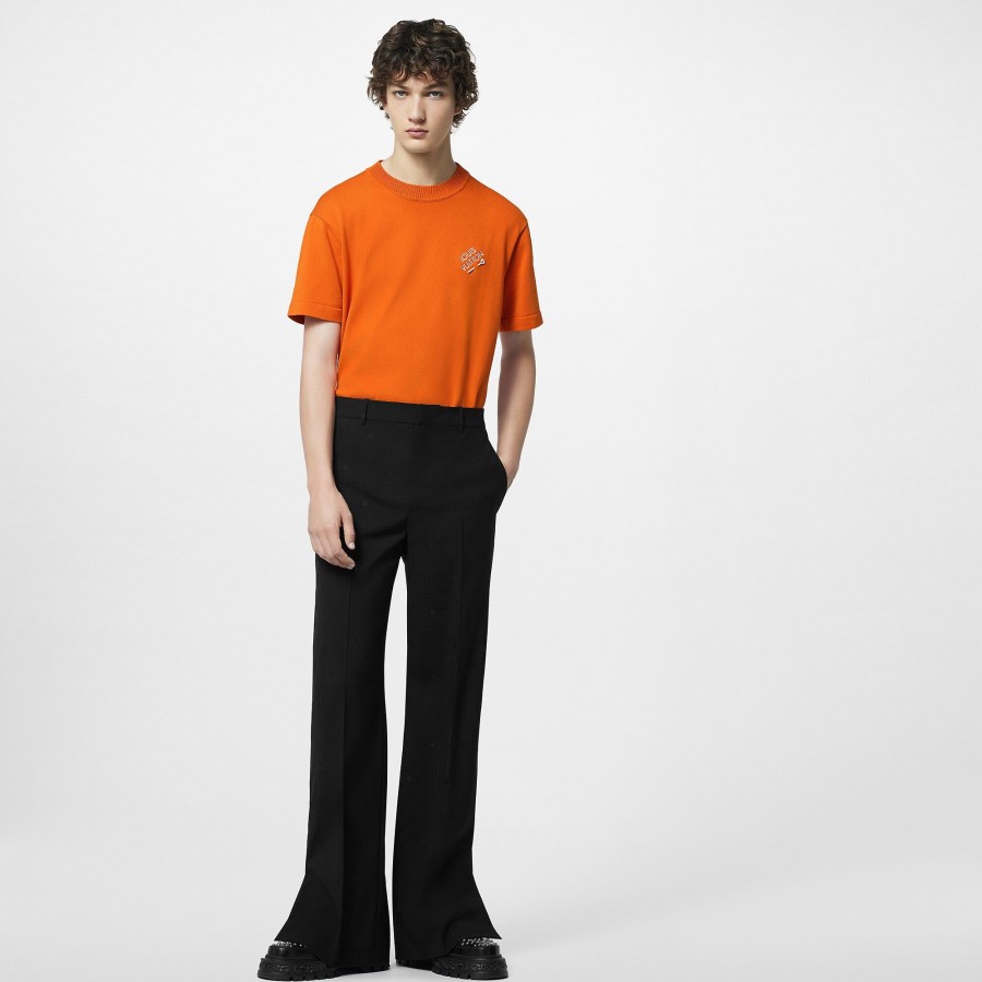 Uomo Louis Vuitton Pantaloni | Pantaloni Sartoriali In Tessuto Ripstop