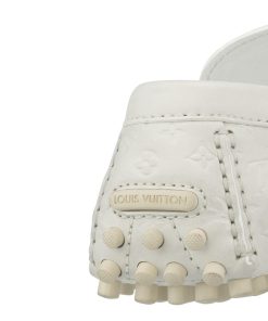 Uomo Louis Vuitton Mocassini | Mocassino Hockenheim Bianco