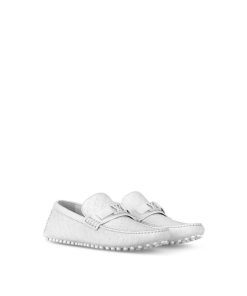 Uomo Louis Vuitton Mocassini | Mocassino Hockenheim Bianco