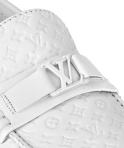 Uomo Louis Vuitton Mocassini | Mocassino Hockenheim Bianco