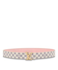 Donna Louis Vuitton Cinture | Cintura Lv Initiales 30 Mm Reversibile