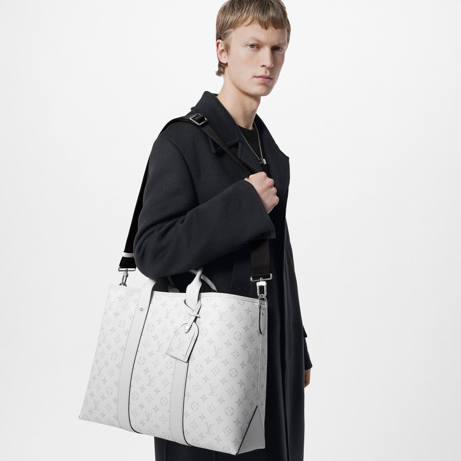 Uomo Louis Vuitton Selezione Di Borse In Pelle | Borsa Tote Weekend Nm