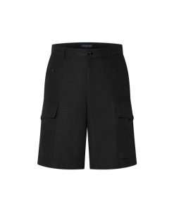 Uomo Louis Vuitton Pantaloni | Shorts Cargo In Tessuto Ripstop