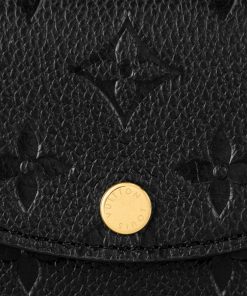 Donna Louis Vuitton Portafogli Compatti | Portamonete Rosalie Nero