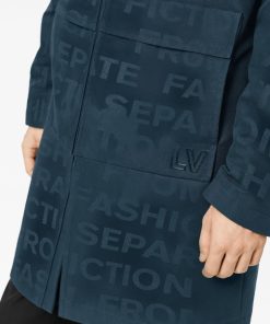 Uomo Louis Vuitton Capispalla E Cappotti | Impermeabile Con Motivo Appearing Letters