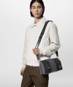 Uomo Louis Vuitton Collezione Damier | Keepall City