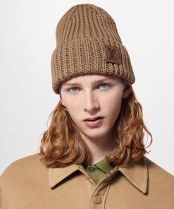 Uomo Louis Vuitton Cappelli E Guanti | Berretto Epi Camel