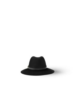 Donna Louis Vuitton Cappelli E Guanti | Fedora Felt In Love Nero