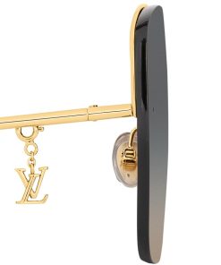 Donna Louis Vuitton Occhiali Da Sole | Occhiali Da Sole Lv Glam Square Black