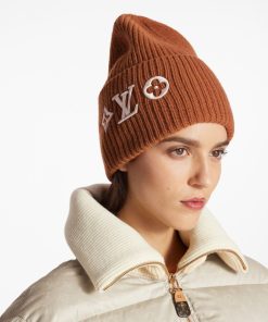 Donna Louis Vuitton Cappelli E Guanti | Berretto Lv Headline Noisette