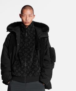 Uomo Louis Vuitton Capispalla E Cappotti | Parka Imbottito Con Effetto Trompe-L'Oeil