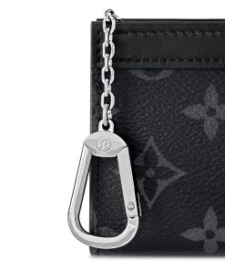 Uomo Louis Vuitton Portacarte E Custodie Per Passaporto | Pochette Con Catenella Voyage