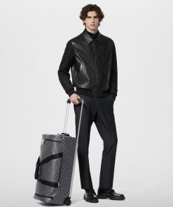 Uomo Louis Vuitton Valigie Con Rotelle | Borsone Horizon Soft Duffle 2R 65