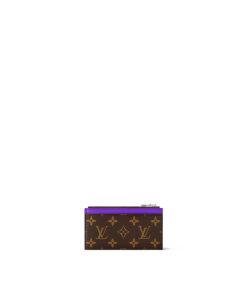 Donna Louis Vuitton Portacarte E Portachiavi | Portamonete E Porta Carte Di Credito Viola