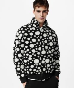 Uomo Louis Vuitton Capispalla E Cappotti | Lv X Yk Giubbotto Di Pile Infinity Dots