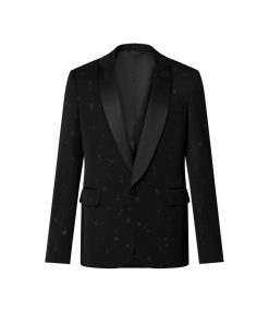 Uomo Louis Vuitton Blazer E Giacche | Giacca Monopetto In Stile Smoking In Lana