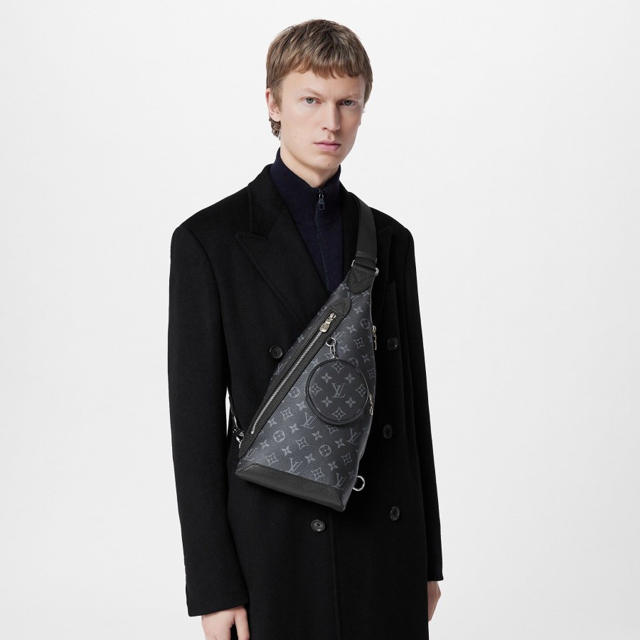 Uomo Louis Vuitton Selezione Di Borse In Pelle | Zaino Monospalla Duo