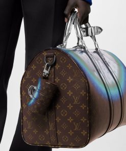 Uomo Louis Vuitton Portachiavi E Charms Per Borse | Charm Per Borse E Portachiavi Nebula Mini Keepall Pouch