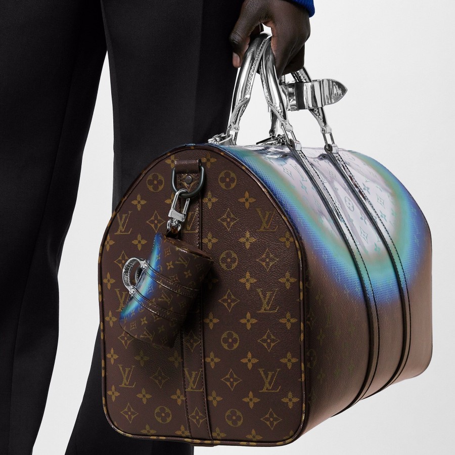 Uomo Louis Vuitton Portachiavi E Charms Per Borse | Charm Per Borse E Portachiavi Nebula Mini Keepall Pouch