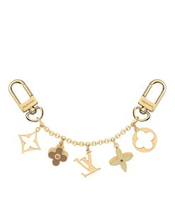 Donna Louis Vuitton Portachiavi E Charms Per Borse | Charm Per Borse A Catenella Fleur De Monogram